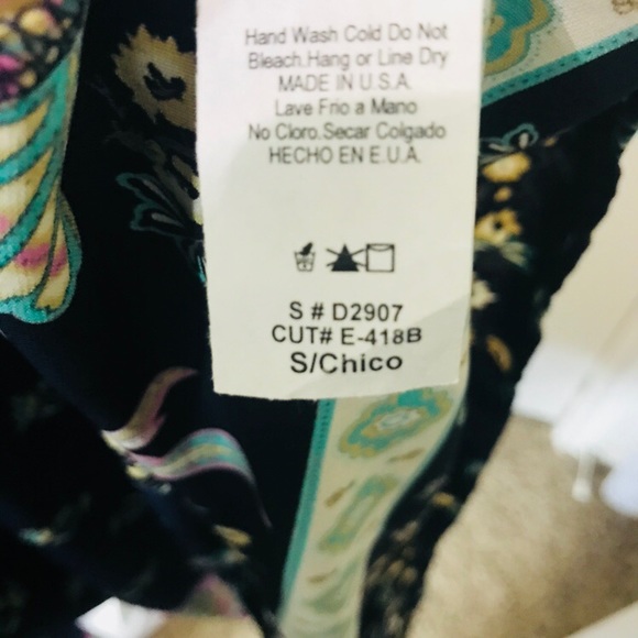 Poema for Anthropologie Floral Boho Tunic Dress S - Picture 7 of 8